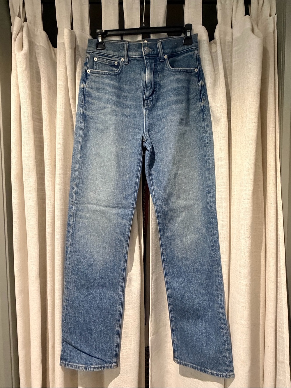 Madewell 90s Straight Blue Jeans